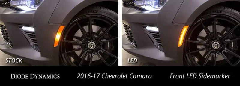 Diode Dynamics 16-21 Chevrolet Camaro LED Sidemarkers Smoked (set) - Lights