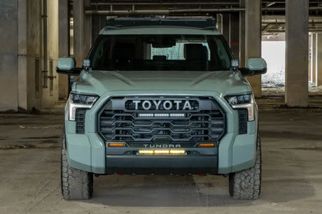 Diode Dynamics 2022 Toyota Tundra Stealth Bumper Light Bar Kit - White Combo - DD7412
