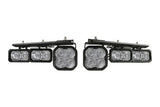 Diode Dynamics 21-Up Ford Bronco Stage Series Fog Pocket Kit - White Sport - DD7178