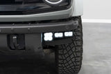 Diode Dynamics 21-Up Ford Bronco Stage Series Fog Pocket Kit - White Sport - DD7178