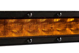 Diode Dynamics 42 In LED Light Bar Single Row Straight - Amber Driving Each Stage Series - DD5042