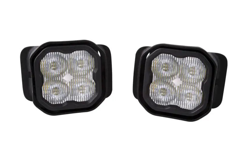 Diode Dynamics SS3 LED Pod Max Type F2 Kit - White SAE Fog - DD6694