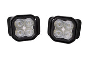 Diode Dynamics SS3 LED Pod Max Type F2 Kit - White SAE Fog - DD6694