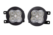 Diode Dynamics SS3 LED Pod Max Type A Kit - White SAE Fog - DD6684