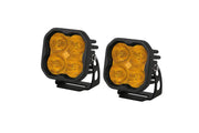 Diode Dynamics SS3 Max ABL - Yellow SAE Fog Standard (Pair) - DD6910P