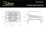 Diode Dynamics SS3 Pro Type F2 Kit ABL - Yellow SAE Fog - DD7016