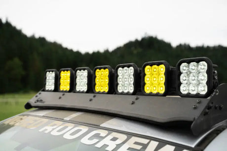Diode Dynamics SS5 Pro Universal CrossLink 7-Pod Lightbar - White Combo - DD7246