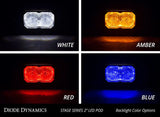 Diode Dynamics Stage Series 2 In LED Pod Pro - White Combo Standard ABL (Pair) - DD6409P