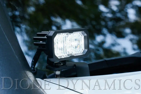 Diode Dynamics Stage Series 2 In LED Pod Pro - White Combo Standard ABL (Pair) - DD6409P