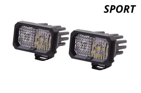 Diode Dynamics Stage Series 2 In LED Pod Sport - White Fog Standard ABL (Pair) - DD6385P