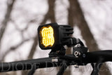 Diode Dynamics Stage Series C1 LED Pod Sport - Yellow Wide Standard ABL (Pair) - DD6443P