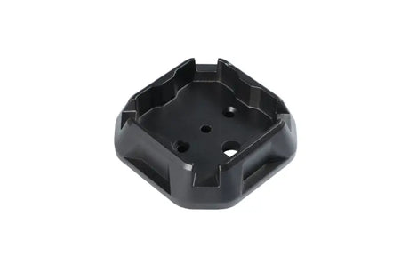 Black square-shaped mounting bracket for rock light in Diode Dynamics RV parts & accessories