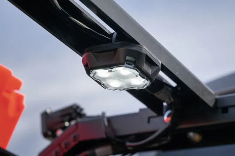 Illuminated black LED rock light for RV parts & accessories and powersports use