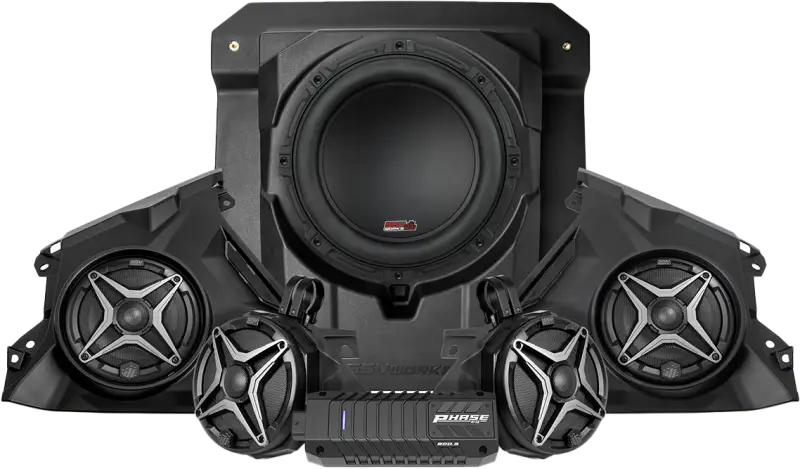5 Speaker Kit W/ Ssv A Spec W/ Sub - SSV WORKS
