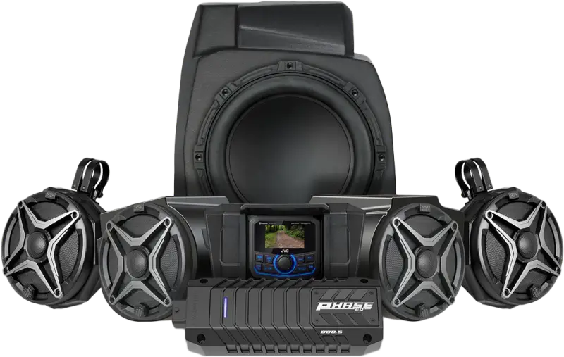 5 Speaker Kit W/ Jvc Controller - SSV WORKS