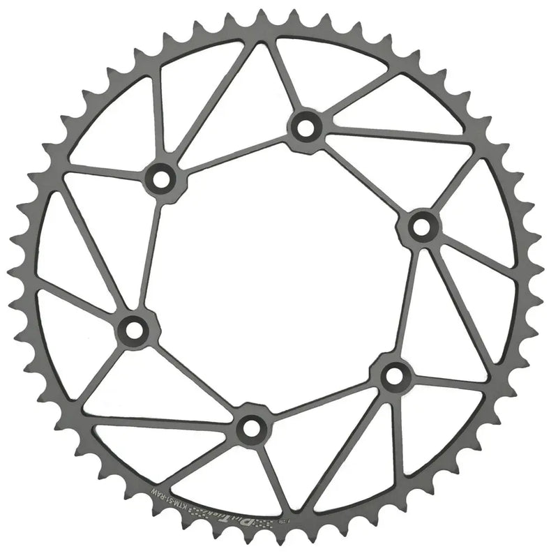 Dirt Tricks Dirt Tricks Sprockets CR-51-RAW - Rear Sprocket Chromoly 51T-520 Raw