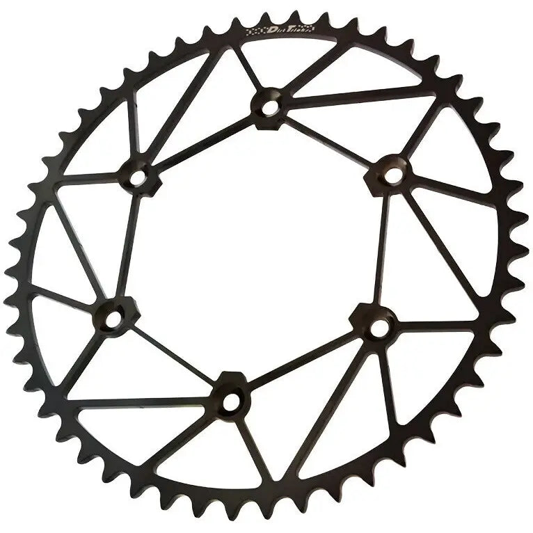 Dirt Tricks Dirt Tricks Sprockets KTM265-48-D-B - Black Rear Sprocket Chromoly 48T-420