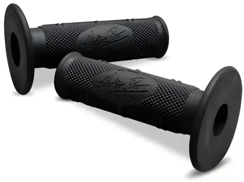 MOTION PRO Dirtcontrol Grips Black Half Waffle for Powersports