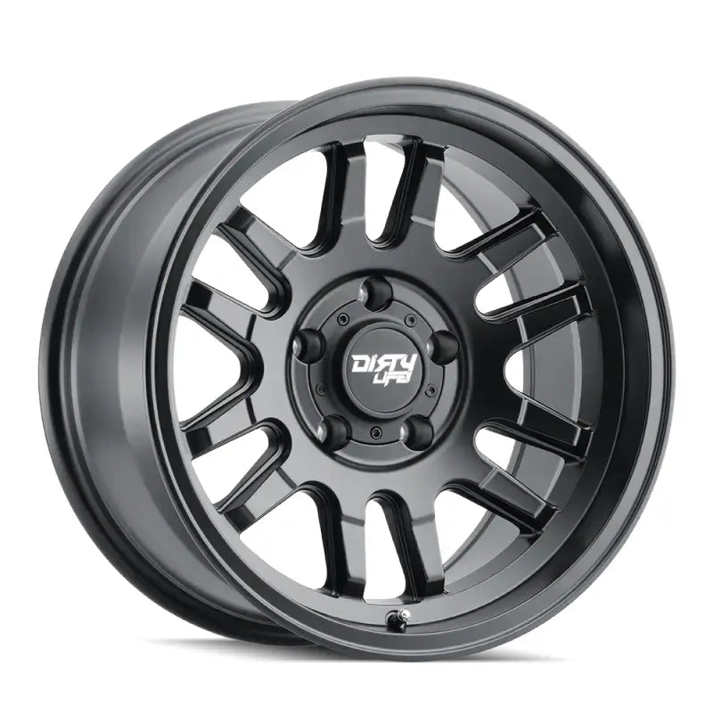 Dirty Life 9310 Canyon 17x9 / 6x139.7 BP / -12mm Offset / 106mm Hub Matte Black Wheel - Truck & Automotive