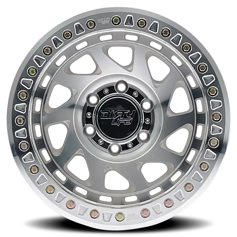 Dirty Life 9313 Enigma Race 17x9 / 6x139.7 BP / -38mm Offset / 106mm Hub Machined Wheel - Truck & Automotive