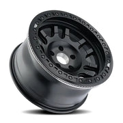 Matte black Dirty Life Canyon Race 17x9 off-road wheel for rugged adventures