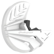 8155100002 POLISPORT Disc/Fork Protector Hon White/Black