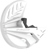 POLISPORT Disc/Fork Protector Hon White/Black for Powersports