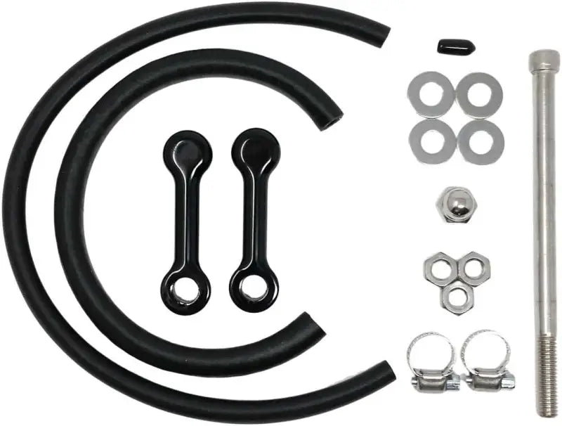 DK CUSTOM PRODUCTS DK-DYN-TLK-3-DC Billet Tank Lift Kit 3" `10 17 Dyna Powder Coat Blk