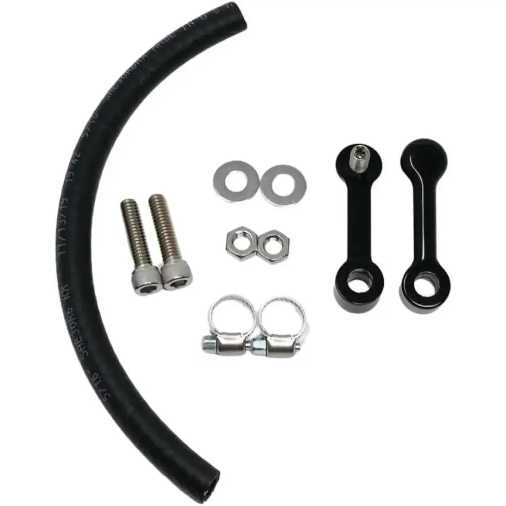 DK CUSTOM PRODUCTS DK-TRG-TLK-3 Billet Tank Lift Kit 3" `99 Up Touring Powder Coat Blk