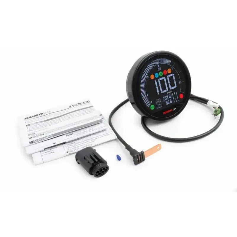 KOSO Dl 04 Speedo Black Bmw