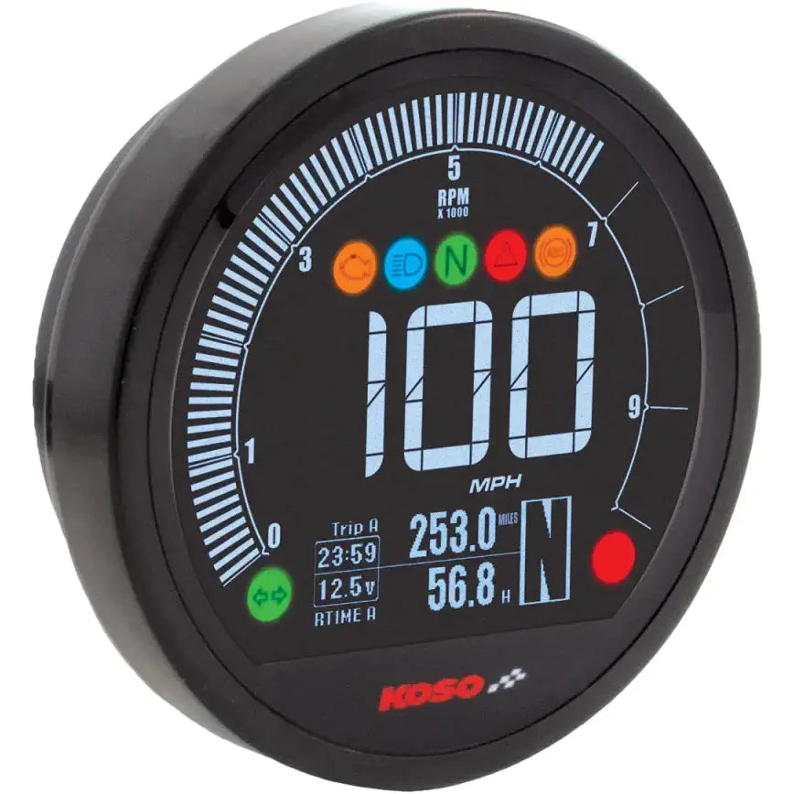 KOSO Dl 04 Speedo Black Universal