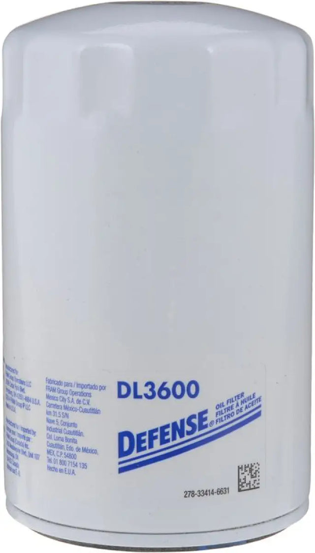 DL3600BP Fram Spin-On Oil Defense - Bulk Pack
