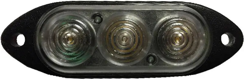 DLIT3S-Y Star Warning Amber Three Led Micro Spot - Light