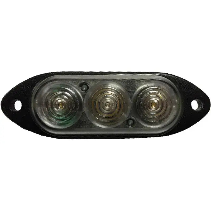 DLIT3S-Y Star Warning Amber Three Led Micro Spot - Light