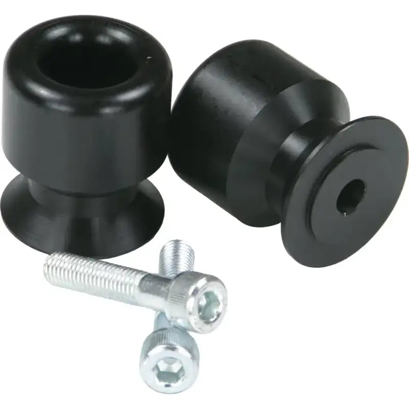 DMP Swingarm Spools Black 6mm for Powersports