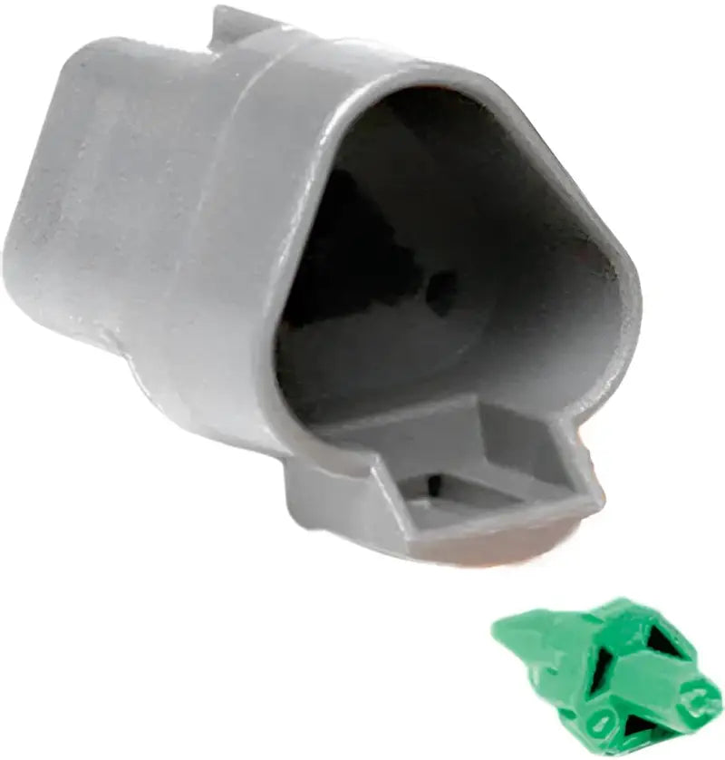 DN-3R Female Receptor 3 Pin Grey - Deutsch Connector