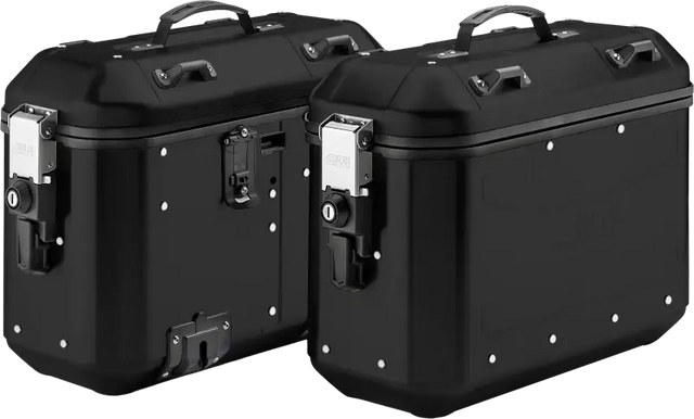 Dolomiti Monokey Side Case 36l Pair Black - RV and Auto Parts