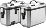 Dolomiti Monokey Side Case 36l Pair Silver - RV and Auto Parts