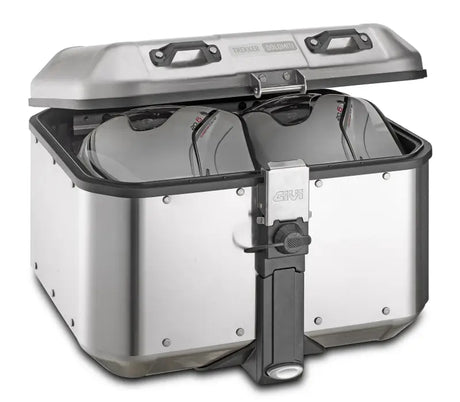 Dolomiti Monokey Top Case 46l Silver - RV and Auto Parts