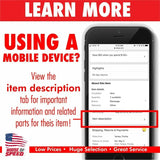 Dometic B3314989NR.419 R/F Univ Pol Onyx 19' - RV and Auto Parts