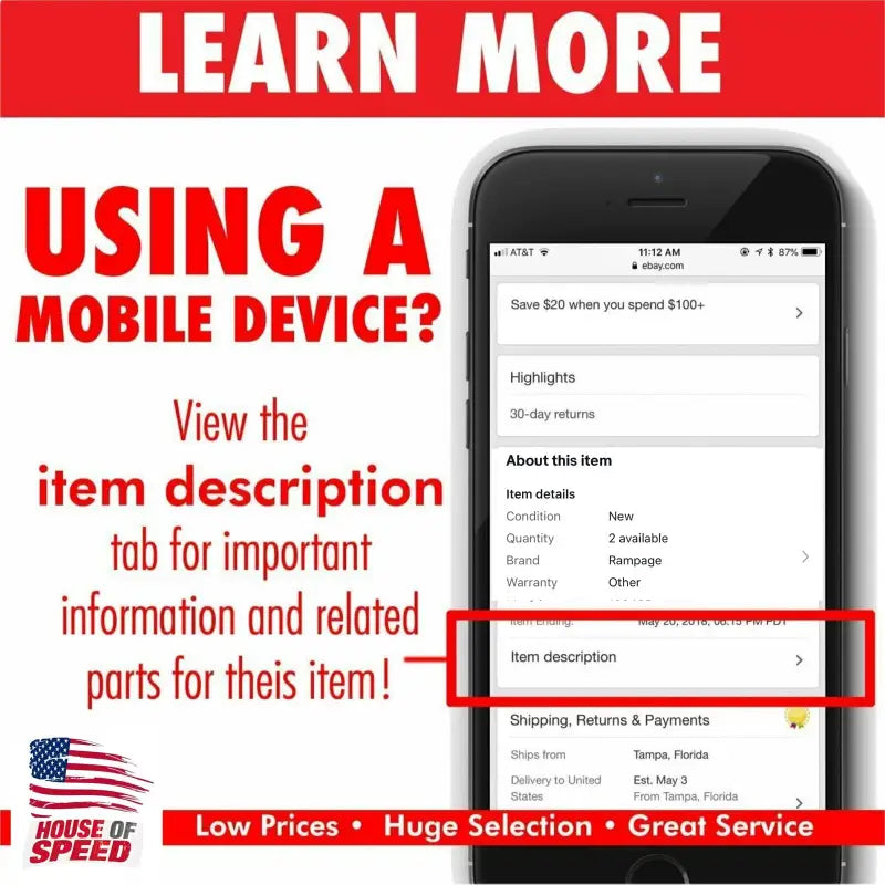 Dometic B3314989NR.419 R/F Univ Pol Onyx 19' - RV and Auto Parts