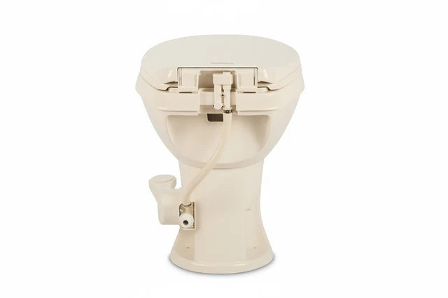 Dometic RV Toilets: Dometic 410 RV Toilet Bone Tall 18 Inch 9610008260