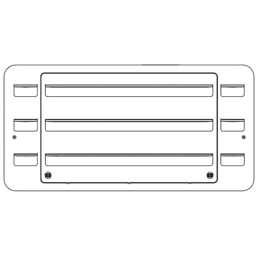 Dometic 3109349.065 Constructed from durable plastic - Black Vent Asm Side 30 Abs