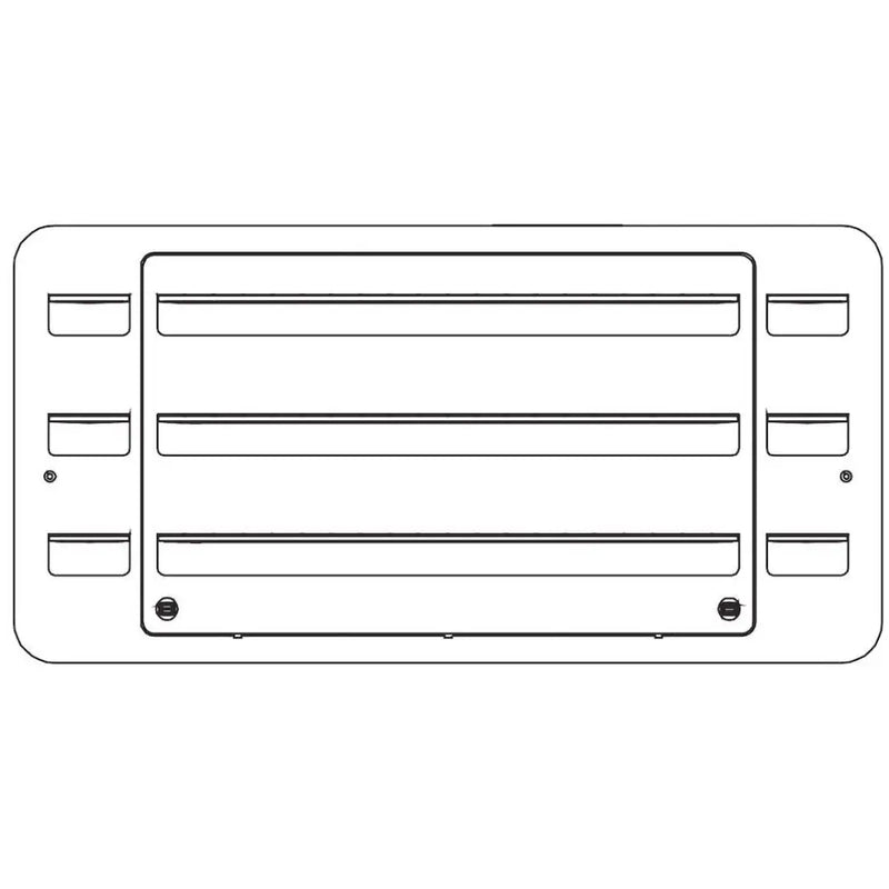 Dometic 3109349.065 Constructed from durable plastic - Black Vent Asm Side 30 Abs