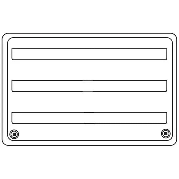 Dometic 3316941.005 Constructed from durable plastic - Black Vent Asm Side 24 TF