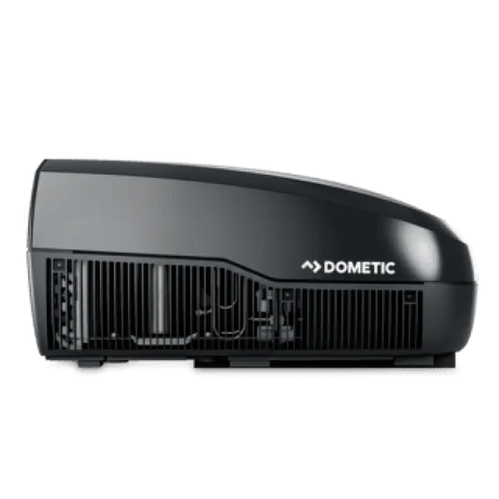Dometic FreshJet 3 Series 13500 BTU RV Air Conditioner in sleek black, efficient cooling, lightweight design, and quiet operation.