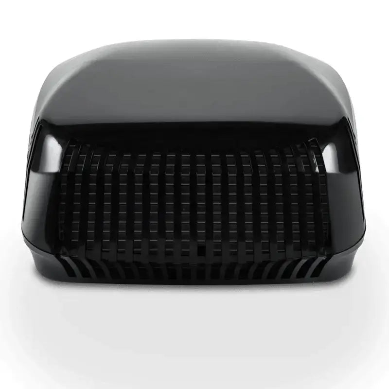 Dometic Blizzard NXT RV A/C 15,000 BTU black rooftop unit with 14x14 vent openings and single-zone board
