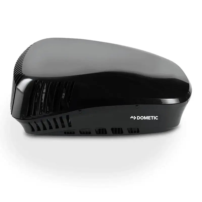 Dometic Blizzard NXT RV rooftop AC, 15,000 BTU, black housing with 14x14 vent openings.
