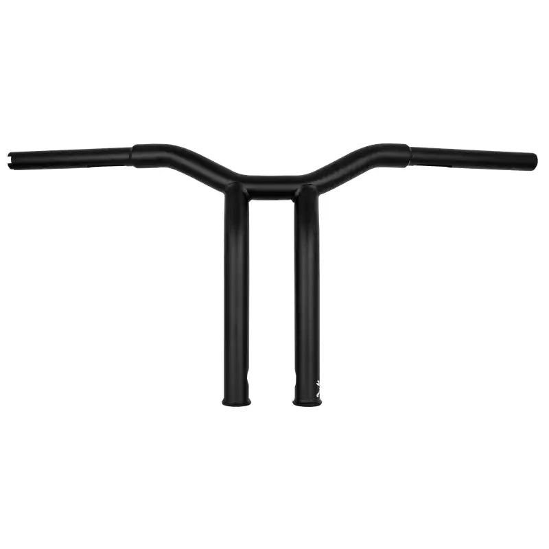 Black motorcycle handlebars from the Dominator Raked Bar 12’’ 1.25’’ Matte Black, great for rv parts & accessories and truck parts