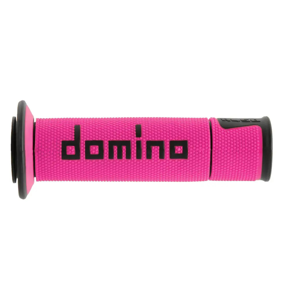 Domino Racing A450 Road Racing Grips A45041C4043B7-0 - Black Fuchsia Pair